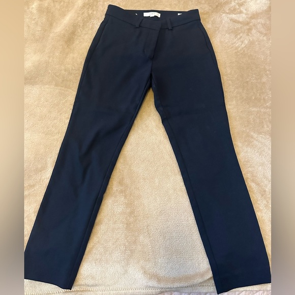 Women’s Navy Blue Ankle Length Pants. - Picture 2 of 4